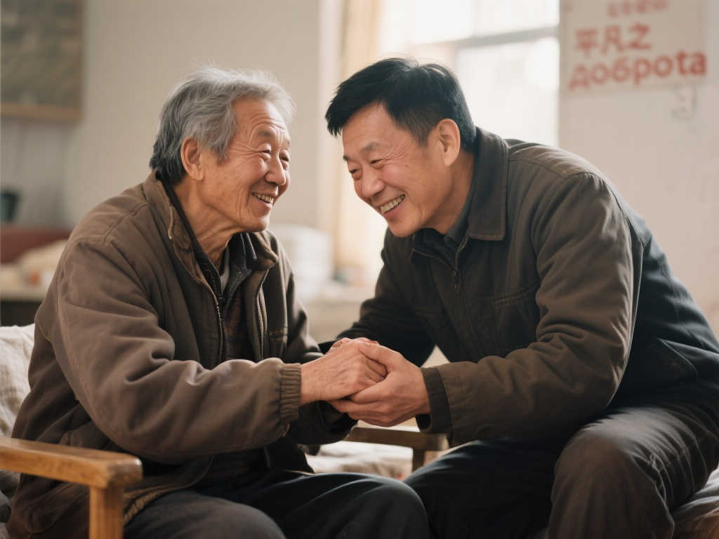 他在面对逆